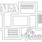 Marco "Papá, te amamos" - Vector descarganle para corte CNC y grabado laser gratis | Stanser