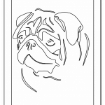Cara de perro Puig - Vector descarganle para corte CNC y grabado laser gratis | Stanser