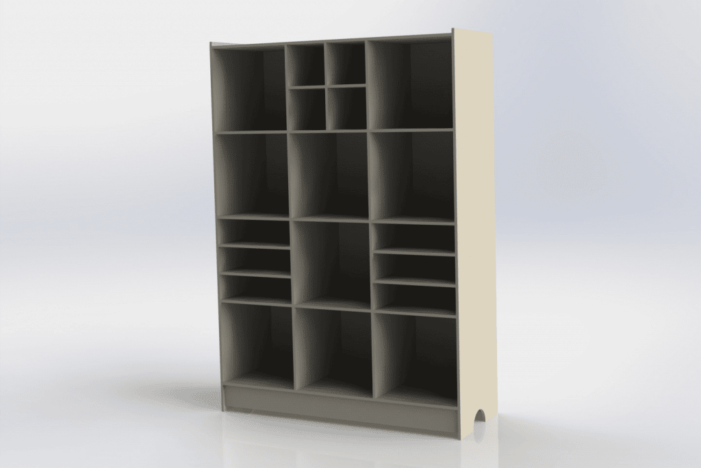 Librero — vector para corte CNC