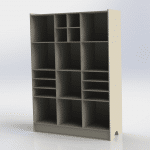 Librero - Vector descarganle para corte CNC y grabado laser gratis | Stanser