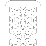 Portacelular calado - Vector descarganle para corte CNC y grabado laser gratis | Stanser