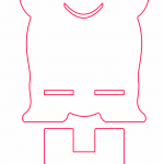 Portacelular "Carita" - Vector descarganle para corte CNC y grabado laser gratis | Stanser