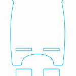 Portacelular Gato 2 - Vector descarganle para corte CNC y grabado laser gratis | Stanser