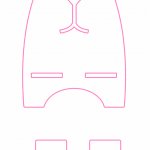 Portacelular conejo 2 - Vector descarganle para corte CNC y grabado laser gratis | Stanser