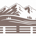 Portamedallas "Montañas" - Vector SVG DXF para CNC Router y Laser CO2 - Descargable gratis | Stanser