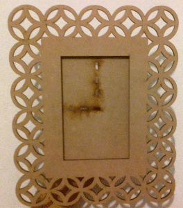 Portarretrato «Patrones circulares»