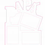 Portarretratos "Papá" - Vector descarganle para corte CNC y grabado laser gratis | Stanser
