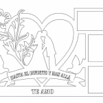Marco para fotos de bodas - Vector descarganle para corte CNC y grabado laser gratis | Stanser
