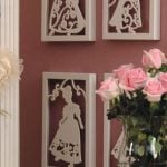 Cuadros decorativos de mujeres - Vector descarganle para corte CNC y grabado laser gratis | Stanser