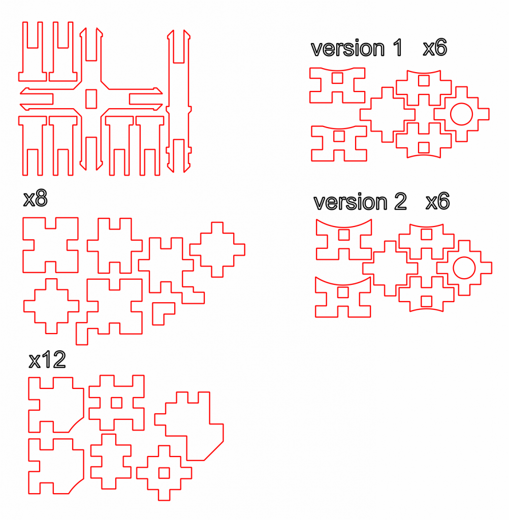 Rubik — vector para corte CNC