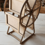 Rueda de la fortuna para fotos - Vector descarganle para corte CNC y grabado laser gratis | Stanser