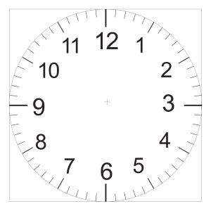 Reloj tradicional