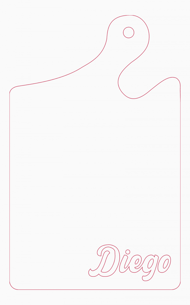 Tabla para cortar — vector para corte CNC