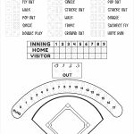 Tablero de baseball - Vector descarganle para corte CNC y grabado laser gratis | Stanser