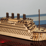 Titanic 3D - Vector descarganle para corte CNC y grabado laser gratis | Stanser