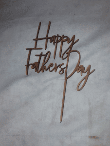 Topper para papá