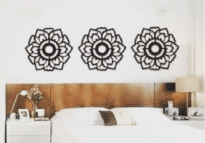 Decoración para pared de mandala