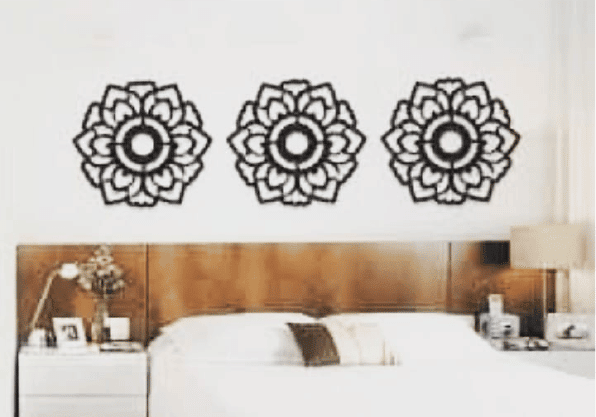 Decoración para pared de mandala