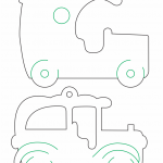 Esferas de carritos - Vector descarganle para corte CNC y grabado laser gratis | Stanser