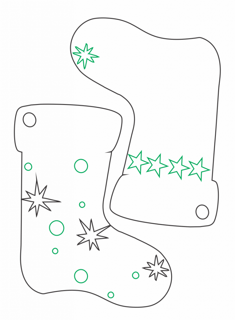 Esferas «Botas» — vector para corte CNC