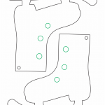 Esferas "Patines" - Vector descarganle para corte CNC y grabado laser gratis | Stanser