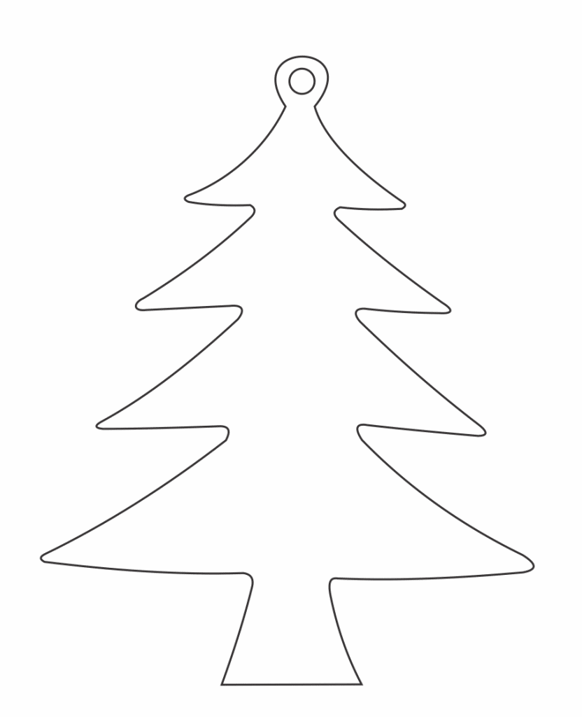 Pino básico — vector para corte CNC