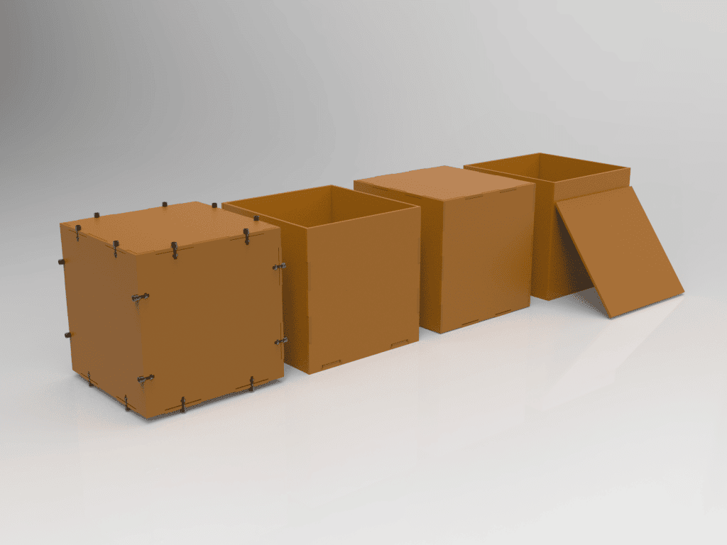 cajas con corte láser