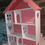 Casa de muñecas "Corazones" - Vector descarganle para corte CNC y grabado laser gratis | Stanser