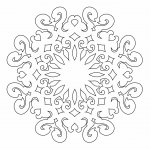 Copo de nieve 10 - Vector descarganle para corte CNC y grabado laser gratis | Stanser