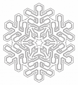 Copo de nieve 12