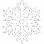Copo de nieve 14 - Vector descarganle para corte CNC y grabado laser gratis | Stanser