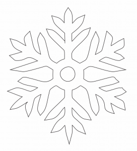 Copo de nieve 14