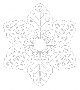 Copo de nieve 15