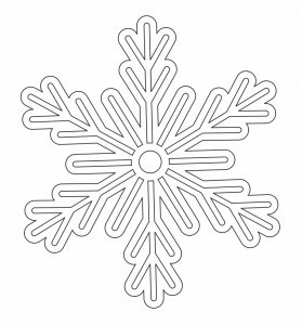 Copo de nieve 17