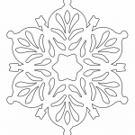 Copo de nieve 22 - Vector descarganle para corte CNC y grabado laser gratis | Stanser