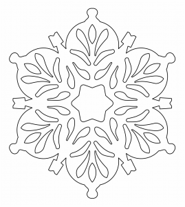 Copo de nieve 22