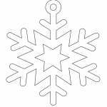 Copo de nieve 23 - Vector descarganle para corte CNC y grabado laser gratis | Stanser