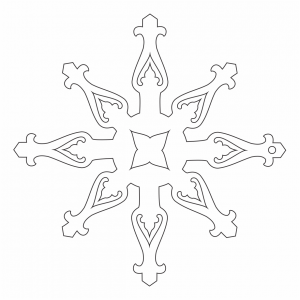 Copo de nieve 26