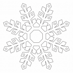 Copo de nieve 27 - Vector descarganle para corte CNC y grabado laser gratis | Stanser
