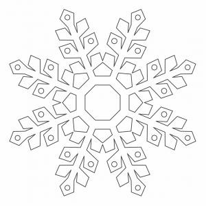 Copo de nieve 27