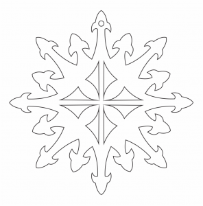 Copo de nieve 28