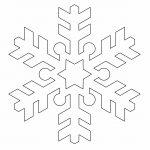 Copo de nieve 3 - Vector descarganle para corte CNC y grabado laser gratis | Stanser