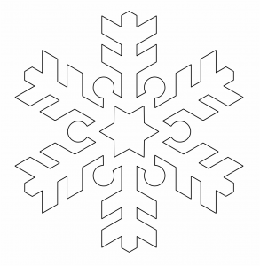 Copo de nieve 3