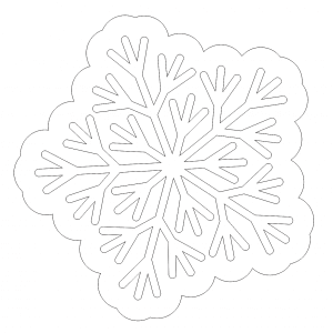 Copo de nieve 30