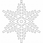 Copo de nieve 33 - Vector descarganle para corte CNC y grabado laser gratis | Stanser