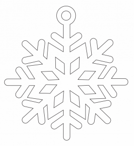 Copo de nieve 34