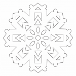 Copo de nieve 35 - Vector descarganle para corte CNC y grabado laser gratis | Stanser