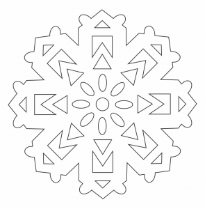 Copo de nieve 35