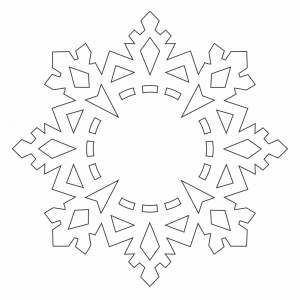 Copo de nieve 37