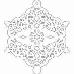 Copo de nieve 38 - Vector descarganle para corte CNC y grabado laser gratis | Stanser